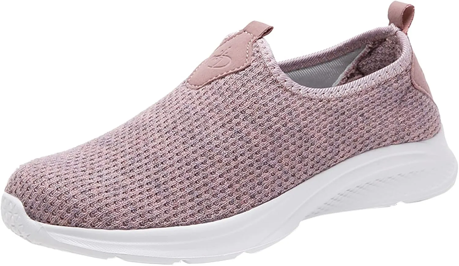 Womens Slip On Walking Shoes Lightweight Breathable Non Slip Non Slip Work Shoes Women Casual Women's Casual Shoes Waterproof Sneakers Tennis Shoe Cross Trainer Shoe