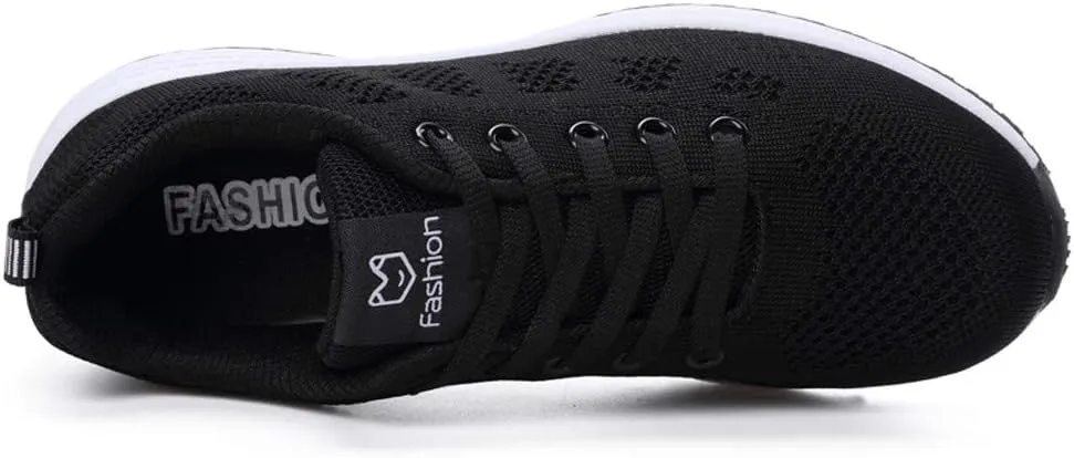 Womens Walking Shoes Lace Up Lightweight Memory Foam Cheer Running Shoes for Women Slip On Casual Dress Shoes Dress Sneakers Brown Tennis Shoe Cross Trainer Shoe