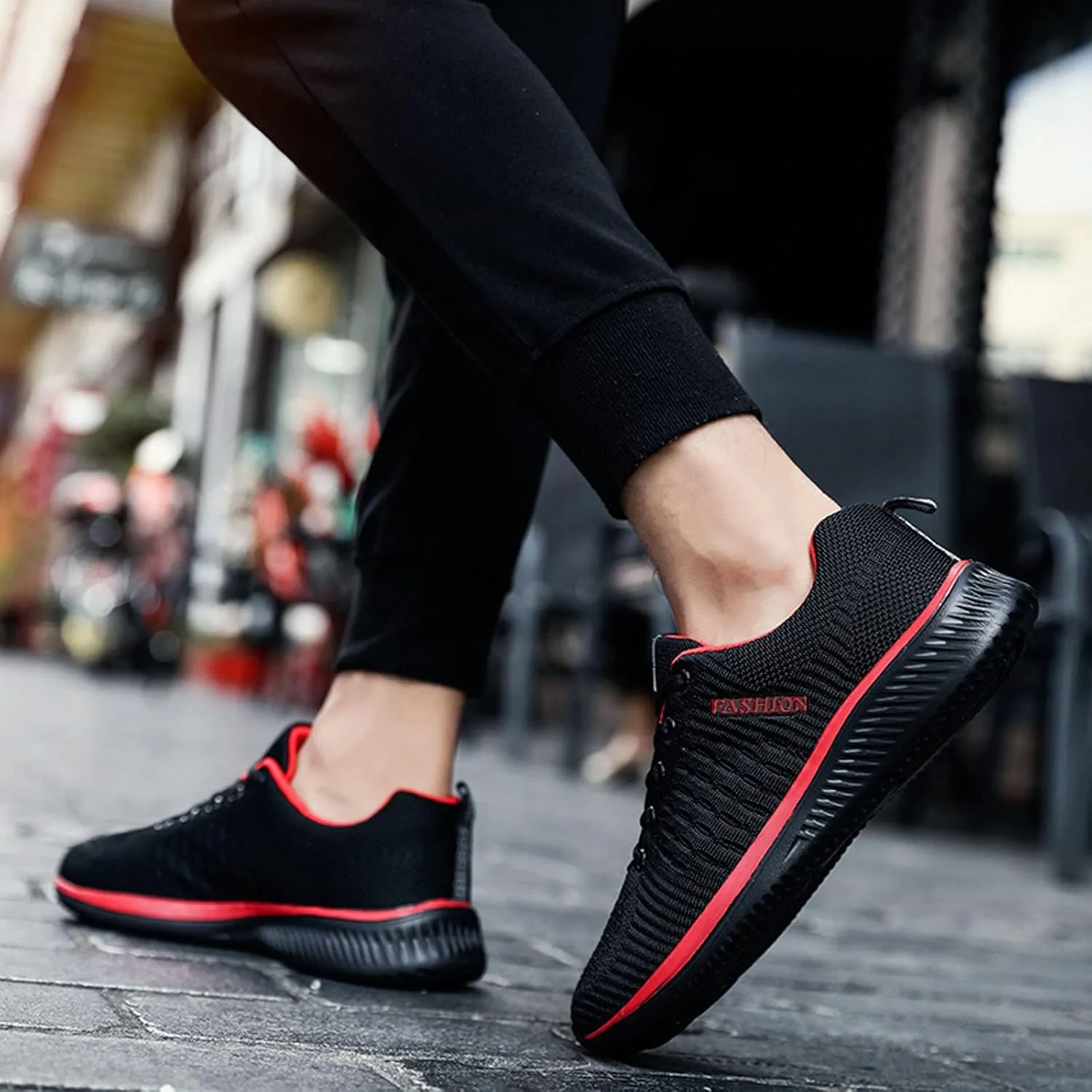 Women's Walking Sock Shoes Elastic Knit Lightweight Walking Shoes Women Mesh Breathable Men Casual Dress Shoes Wedge Sneakers White Tennis Shoe Cross Trainer Shoe
