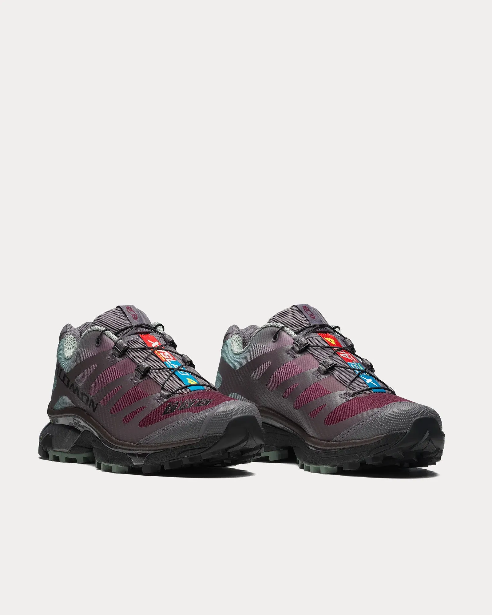 XT-4 OG Excalibur / Green Milieu / Tawny Port Low Top Sneakers