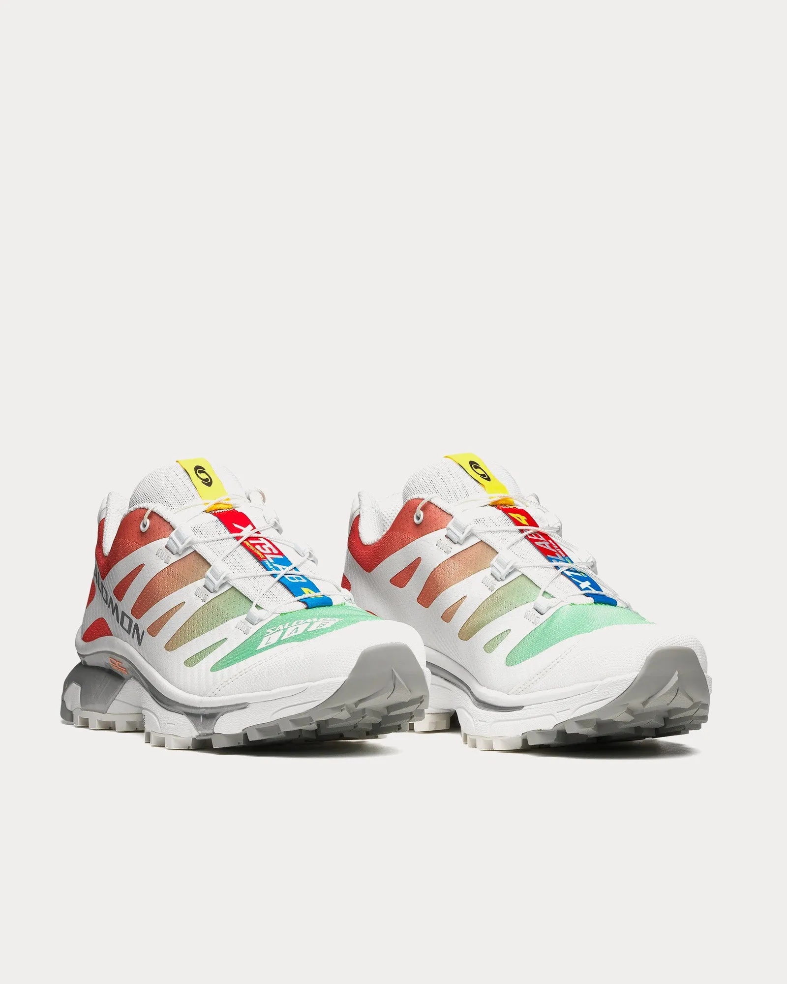 XT-4 OG White / Green Ash / Coral Low Top Sneakers