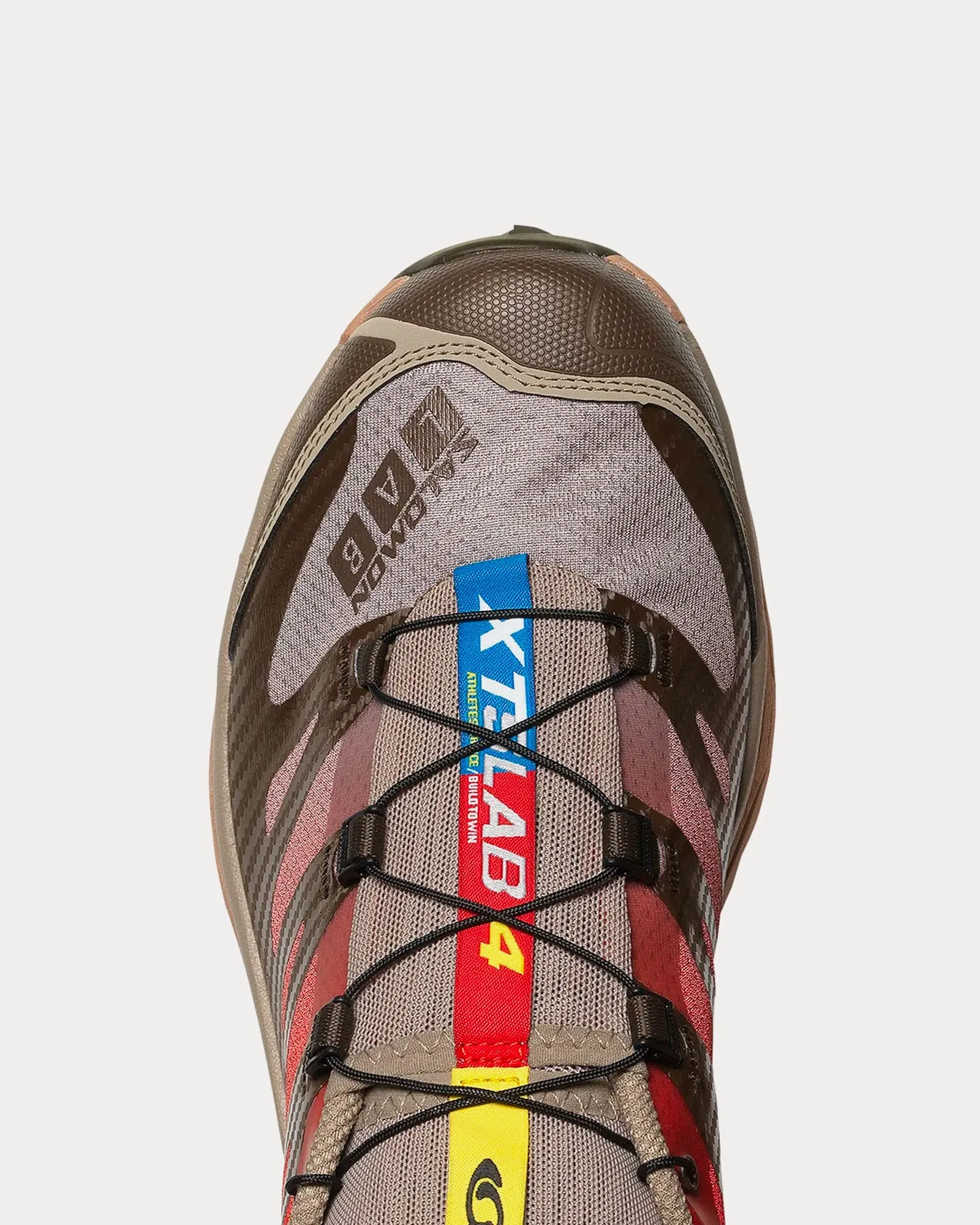 XT-4 OG Wren / Vintage Khaki / Aurora Red Low Top Sneakers
