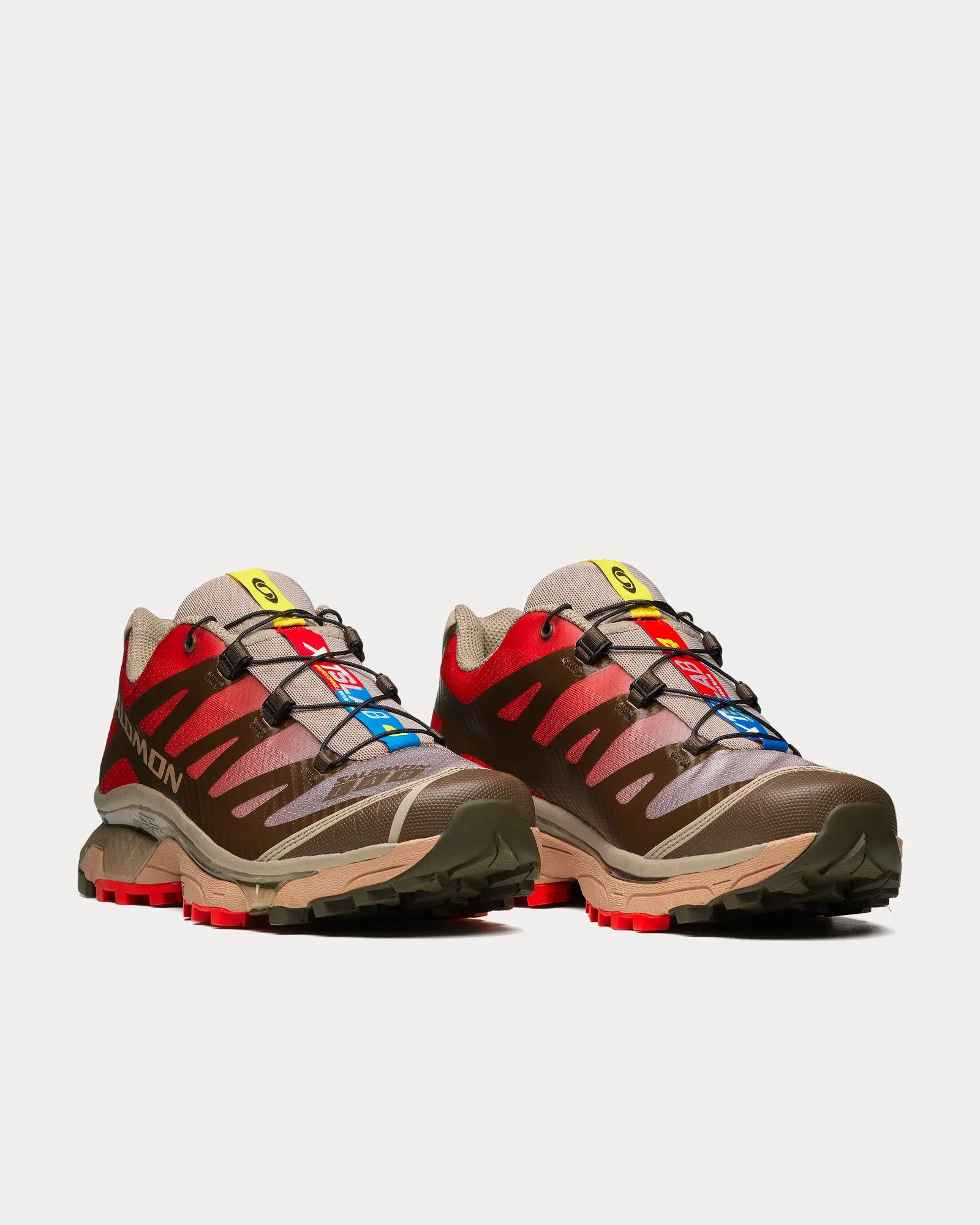 XT-4 OG Wren / Vintage Khaki / Aurora Red Low Top Sneakers