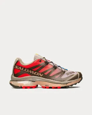 XT-4 OG Wren / Vintage Khaki / Aurora Red Low Top Sneakers
