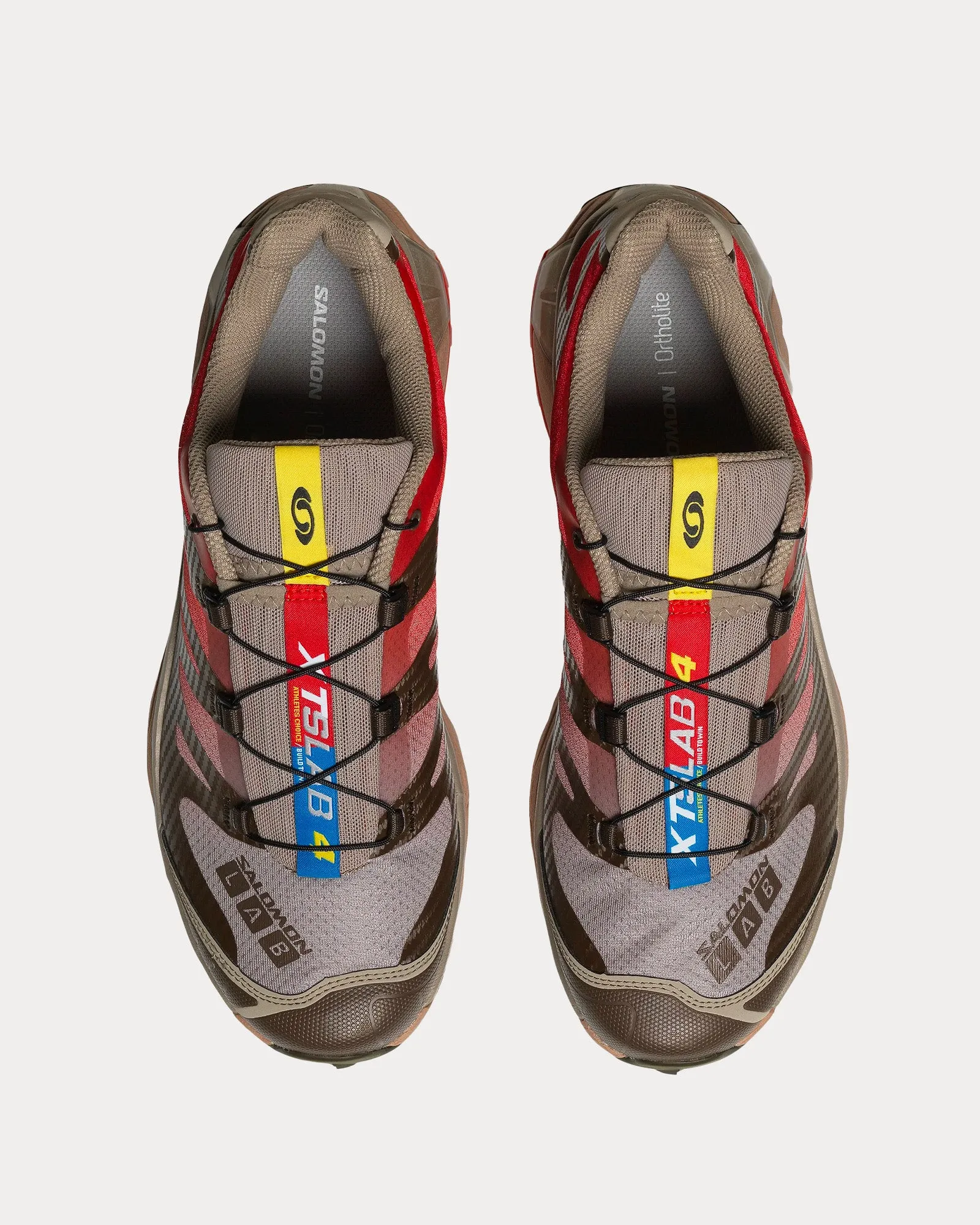 XT-4 OG Wren / Vintage Khaki / Aurora Red Low Top Sneakers