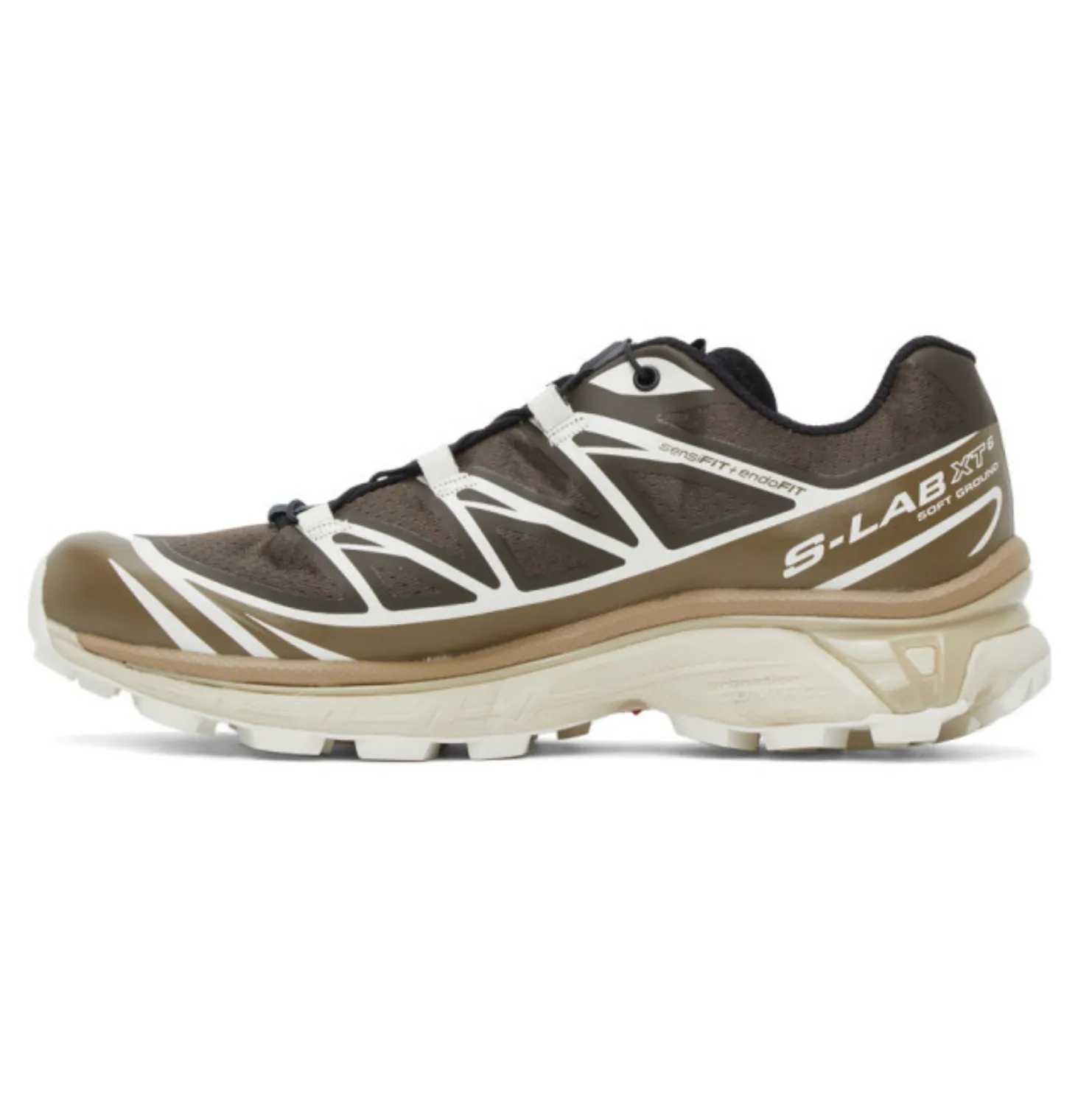 XT-6 ADVANCED LOW TOP SNEAKERS - WREN/ KANGAROO/ VANILLA ICE